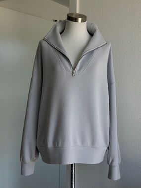 VARLEY Davidson Women's Quarter-Zip Sweatshirt Size L.